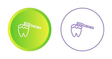 Brushing Teeth Vector Icon