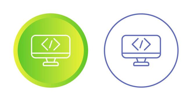 Coding Vector Icon