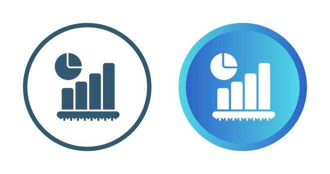 Bar Graph Vector Icon