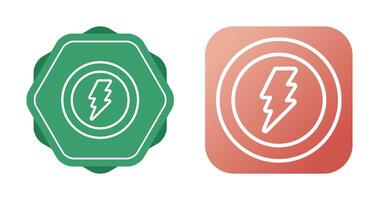 Lightning bolt Vector Icon