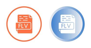 FLV Vector Icon