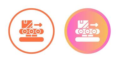 Conveyor Belt Vector Icon