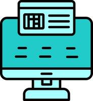 Online Payment Vector Icon