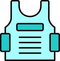 Bulletproof Vest Vector Icon