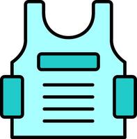 Bulletproof Vest Vector Icon