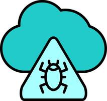 Cloud Computing Vector Icon