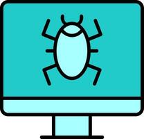 Computer Virus Vector Icon
