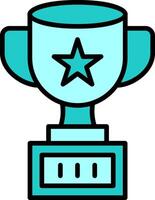 Trophy Cup Vector Icon