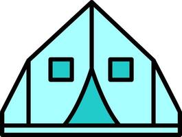 Tent Vector Icon