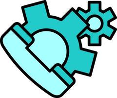 Call Settings Vector Icon