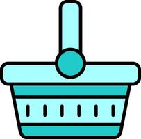 Picnic Basket Vector Icon