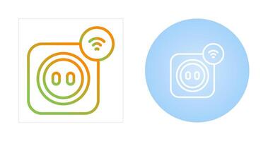 Smart Plug Vector Icon