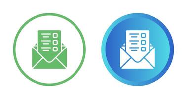 Mailing Lists Vector Icon