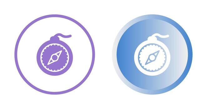 icono de vector de brújula