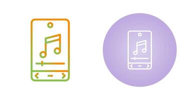 Music Player Vector Icon