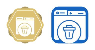 Trash Can Vector Icon