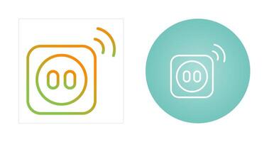 Smart Plug Vector Icon