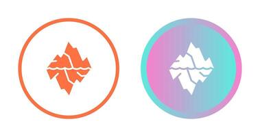 Glacier Vector Icon