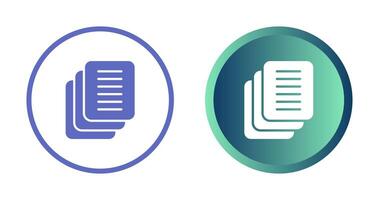 Document Version Control Vector Icon