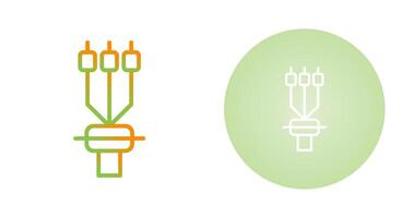 Cable Termination Sleeve Vector Icon