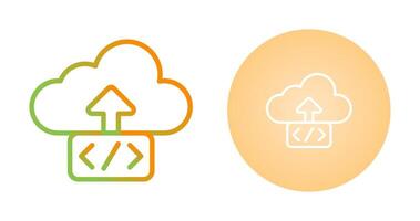Cloud Deployment Vector Icon