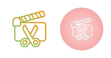 Film Editing Vector Icon