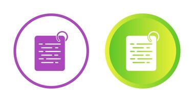 Document Vector Icon