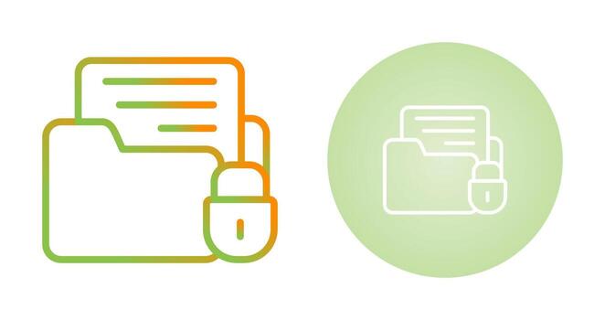 Data Encryption Vector Icon