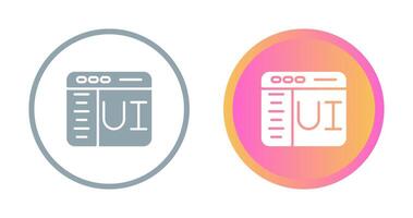 User Interface Vector Icon