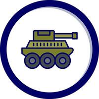 Military Tank Vector Icon