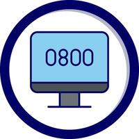 Help Line Vector Icon