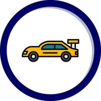 Race Car Vector Icon
