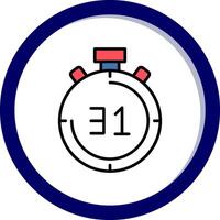 Stopwatch Vector Icon