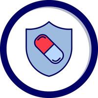 Medicine Protected Vector Icon