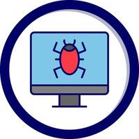 Computer Virus Vector Icon