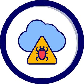 Cloud Computing Vector Icon