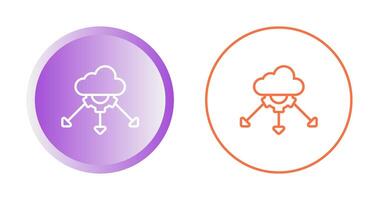 Network Load Balancing Vector Icon