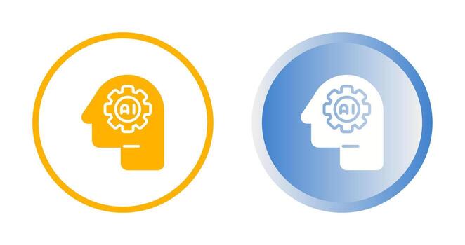 Artificial Intelligence Vector Icon