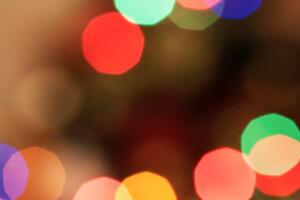 A Colorful bokeh photo