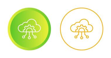 Cloud Governance Vector Icon