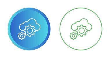 Cloud Orchestration Vector Icon