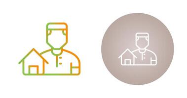 House Owner Vector Icon