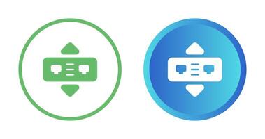 Network Bridge Vector Icon
