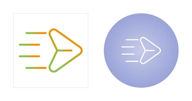 enviar icono de vector