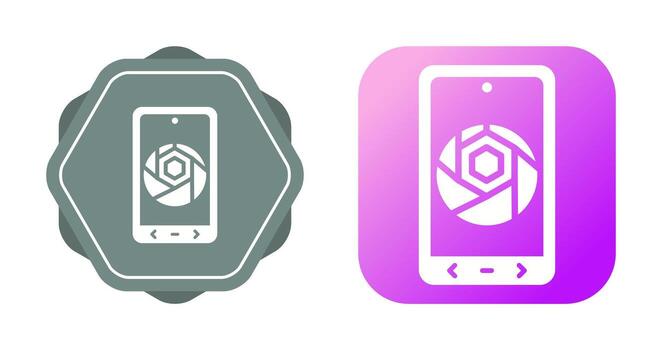 icono de vector de camara