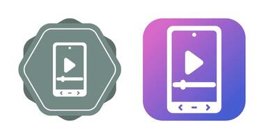 Video Player Vector Icon