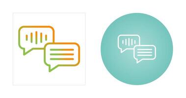 Chat Bubble Vector Icon