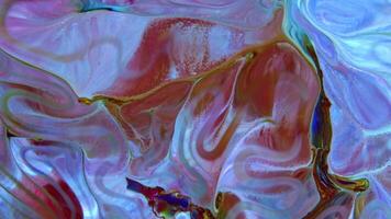 abstrakte bunte Farbtintenflüssigkeit explodieren Diffusion psychedelische Farbexplosionsbewegung. video