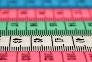 Measuring tape background photo