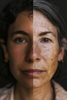 AI generated The Beauty of Aging Created With Generative AI Technology photo